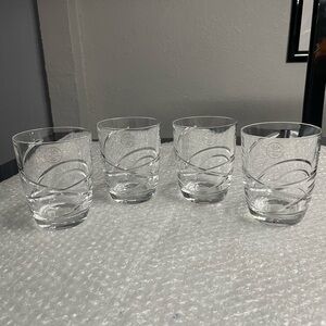 Lenox Crystal Cocktail Glasses, set of four